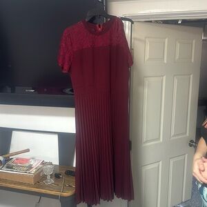 Maroon dress